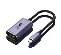 Fuhjythy For Phone Tablet Projector Camcorder MINI to -Compatible Adapter Cable 4K Video Capture Card for Vlog Filmmaker DSLR