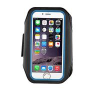 Fuhjythy For Sport Running Armband Case Jogging Gym Arm Band Pouch Holder black