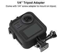 Fuhjythy Frame Case for Go Pro MAX 360 Housing Cover Mount Protective Frame for Go Pro Max Accessories