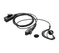 Fuhjythy G Shape Earpiece Headset With Big Ptt For Radio Pd580 Pd700 Pd780 Pt580H