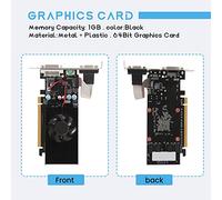Fuhjythy GT210 1GB DDR2 64Bit Graphics Card PCIE 2.0 GPU -Compatible DVI VGA Desktop Video Card