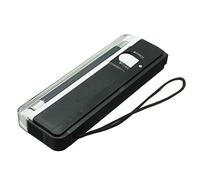 Fuhjythy Handheld Uv Black Light Ultraviolet Lamp with Torch Portable Money Detector 2In1