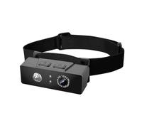 Fuhjythy Head-Mounted Camera 1080p HD Mobile Rechargeable Headlight Sensor Light Recorder for Camping and Outdoor Sports
