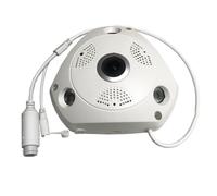 Fuhjythy Imx335 5Mp Indoor Poe IP Camera Fisheye Wide Angle Face Detection Infrared Night Vision VR Cam Video Surveillance