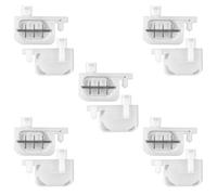 Fuhjythy Ink Damper 10 Pcs Dumper Small Damper with Small Filter for DX3/DX4/DX5 Print Head/for R1800/ R1900 Ink Dumpers