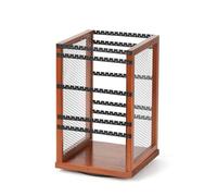 Fuhjythy Jewelry Holder Organizer Earring Stand 360 Rotating Necklace Holder Earrings Storage Rack Jewelry Tower Bracelet Holder 19x19x31cm