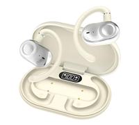 Fuhjythy JM18 Ear-Hook Translation Earphones Open-Type Bluetooth 5.4 Earphones Rotating Wireless Sports Open-Type Ear-Hook Skin Color