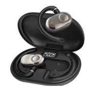 Fuhjythy JM18 Ear-Hook Translation Earphones Open-Type Bluetooth 5.4 Earphones Rotating Wireless Sports Open-Type Ear-Hook Black