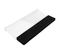 Fuhjythy Keyboard Stand and Wrist Pad, Tilted Keyboard Riser with Wrist Rest, Ergonomic Office Desk Part for Computer Home Office