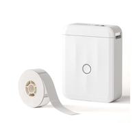 Fuhjythy Label Maker Machine with Tape,Mini Portable Bluetooth Thermal Printer, Sticker Maker Label Maker for Home Office School