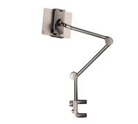 Fuhjythy Lazy Mobile Phone Holder Universal Mobile Phone Holder on Bed Three-Section Mechanical Arm Spiral Base B