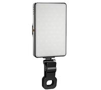 Fuhjythy LED High Power Rechargeable Clip Fill Light for Phone, Pad, for Makeup, Selfie, Vlog