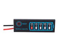 Fuhjythy LED Power Display Board Dc5-30V 12V 24V Power Indicator Lithium Lead Acid Battery General Power Display