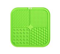 Fuhjythy Lick Mat for Dogs, Food-Grade Silicone Dog Lick Mat As Slow Feeder, Dog Licking Mat with Suction Cups Green