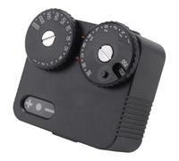Fuhjythy Light Meter II Cold Shoe for DSLR Film Camera Light Meter 12 Shutter Speed Photography Parts Accessories (Black)