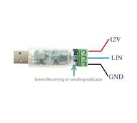 Fuhjythy LIN Bus Analysis Controller USB to LIN Debugger LIN Bus Analyzer(1PCS)