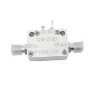 Fuhjythy LNA Broadband Amplifier 10M-10G with Good Flatness P1dB=20dBm G=20dB Low Noise Output Amplifier