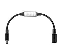 Fuhjythy Low-Profile Inline Controller Mini 3 Key Dimmer Switch for LED Strip Light Black
