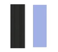 Fuhjythy M.2 NVMe SSD Heatsink M.2 SSD Heatsink M2 2280 Hard Disk Heat Sink Aluminum Radiator Black
