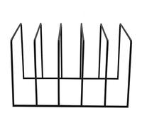 Fuhjythy Metal Vinyl Record Display Shelf Turntable Storage Shelf Exhibit Stand Holder B