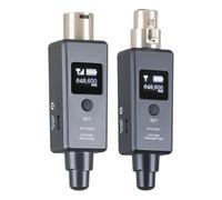 Fuhjythy Microphone Wireless System Micphone Wireless Transmitter UHF Transmitter Receiver Mi Line for Dynamic Condenser
