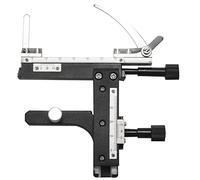 Fuhjythy Microscope Attachable Mechanical Stage X-Y Moveable Caliper Vernier With Scale