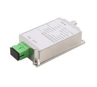 Fuhjythy Mini CATV FTTH Receiver Fiber Optical WDM Node Converter Triplexer Minimode Indoor AGC 1310nm/1550nm Without Power, Easy to Use Fine Workmanship