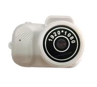 Fuhjythy Mini Digital Camera 1080P 2MP 100 Minutes Battery Life Small Video Camera with Color Screen Wrist Strap for Teens Kids,A