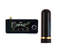 Fuhjythy Mini Portable Radio 1.9inch IPS Screen Pocket Radio withAntenna All Band Radio Receiver HF SW MW VHF Radio A
