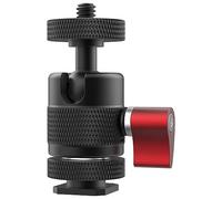 Fuhjythy Mini Tripod Ball Head Swivel Ball Head 1/4Inch Removable Cold Shoe Mounts Adapter For DSLR Camera Monitor Camera Spare Parts Accessories