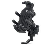 Fuhjythy Motorcycle Bike Phone Mount with Vibration Dampener for 4.7-7.1 Inch Phones, Universal Rearview Mirror Mount, Easy to Use