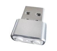 Fuhjythy Mouse Jiggler USB Mouse Mover Anti Computer Hibernation Mobile Cursor Three Track Modes with Switch Button 1 PCS
