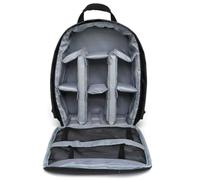 Fuhjythy Multi-Functional Digital Camera Backpack Bag Waterproof Outdoor Dslr Camera Bag Lens Pouch DSLR Camera Bag Grey