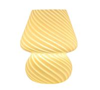 Fuhjythy Mushroom Shaped Table Lamp Bedroom Bedside Kids Room Desk Table Lamp Decoration C