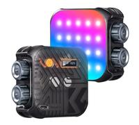 Fuhjythy New Concept Bi-Color LED Video Light 2000mAh Rechargeable Portable Lights 2500K-9900K Photography Color RGB Lighting