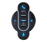 Fuhjythy New DX1 Motorcycle Handle Bluetooth Controller Waterproof Motorcycle Wireless Bluetooth Headset Controller Voice Control
