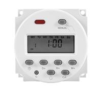 Fuhjythy New LCD Digital Control Power Programmable Timer DC 12V 16A Time Relay Switch