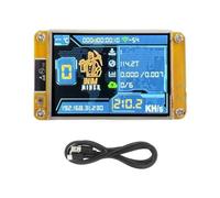 Fuhjythy NMMiner NerdMiner 235KH/S Bitcoin Crypto Solo Lottery Miner 2.8 Inch Smart Display with Acrylic Shell Upgraded NerdMiner