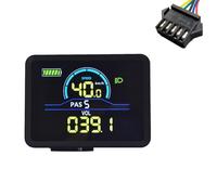 Fuhjythy P5C Electric Bike LCD Display Meter 24V-60V Ebike Intelligent Display IP67 UART Colorful LCD Display Meter SM 5PIN
