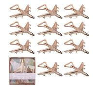 Fuhjythy Pack of 12 Airplane Bottle Opener Gift Box Air Plane Travel Beer Bottle Opener Party Favor Wedding Birthday Decorations