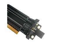 Fuhjythy PCI-E 4.0 X16 1 to 2 Expansion Card Gen4 Split Card PCIe-Bifurcation X16 to X8X8 with 20mm Spaced Slots CPU4P(4 Pin)