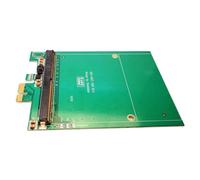 Fuhjythy PCI-E to MXM3.0 Graphics Card Riser Card PCI Express X1 to MXM3.0 Adapter Converter Board with LED for BTC Miner Mining Easy Install Easy to Use