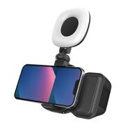 Fuhjythy Phone Bluetooth Handheld Sefile Stick Handle Stabilizer Vlog Selfie Fill Light Photography Accessories Black with Light
