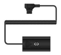 Fuhjythy Power Adapter Cable for D-Tap Connector to NP-F Dummy Battery for NP F550 F570 NP F970