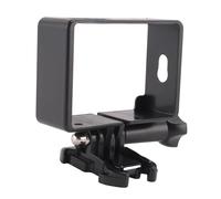 Fuhjythy Protective Housing Side Border Frame Case for Action Sport Camera Accessories Black