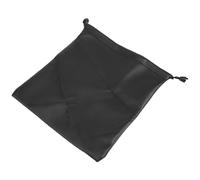 Fuhjythy PU Leather Soft Storage Bag Pouch Case For Around Earphone AE -1 DJ Headphone Black