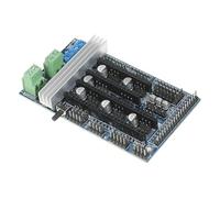 Fuhjythy Ramps 1.6 Control Board, 3D Printer Controller, 4-Layer Control Panel Board with Heatsink Expansion Mainboard