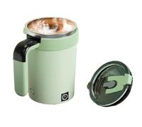 Fuhjythy Rechargeable Magnetic Mixer Electric Stirring Mugs Rotating Magnetic Tumbler GREEN