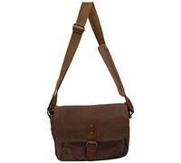 Fuhjythy Retro Waterproof Camera Bag Photography Packages Dslr Shoulder Sling Case for Canvas Mini Single Messenger Men Coffee