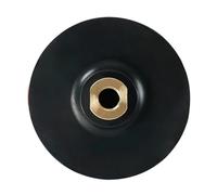 Fuhjythy Rubber Backing Pad Polishing Grinding Disc Holder for Angle Grinder M14 Abrasive Self-Adhesive Grinding Backing Pad 4In
